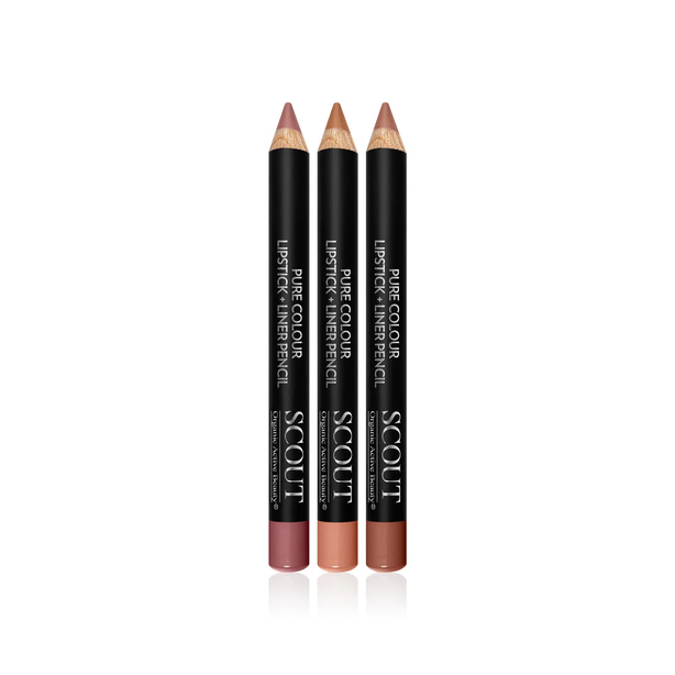 SCOUT Organic Active Beauty Pure Colour Lip Liner - Brown