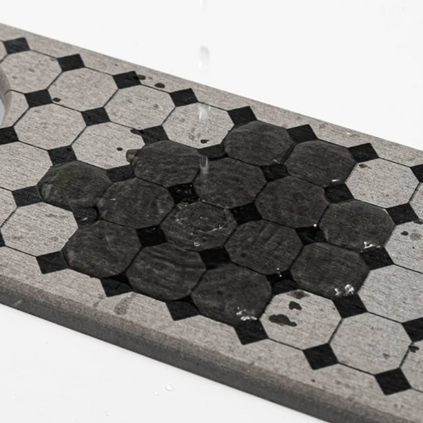 Diatomite kitchen sink mat