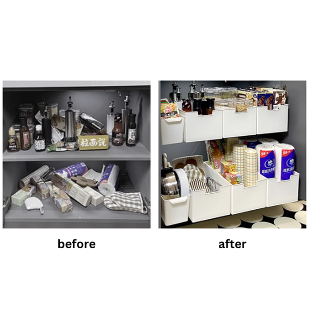 Rolling storage organizers