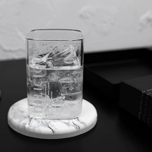 Natural diatomite mug coaster for coffee tea drinks