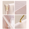 Pink wardrobe hanging bags organizer