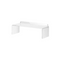 Acrylic rack divider for storage cabinets