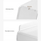 Acrylic rack divider for storage cabinets