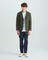 Highr, Olive Seersucker, Lightweight Jacket