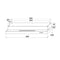 Tecno TH-9779-3MR Slim Line Hood with 3-Motor & Round Profile
