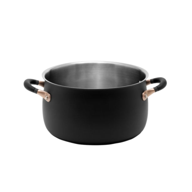 Meyer Accent Series Stainless Steel Induction 24cm/6.2L Stockpot