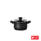Meyer Midnight Series Nonstick Induction 20cm/3.8L Stockpot with Glass Lid