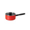 Meyer Bauhaus Series Nonstick Induction 18cm/1.9L Saucepan with Glass Lid (Roma Red)