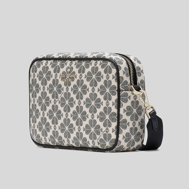 KATE SPADE Signature Spade Flower Mini Camera Bag Black Multi RB-KK063