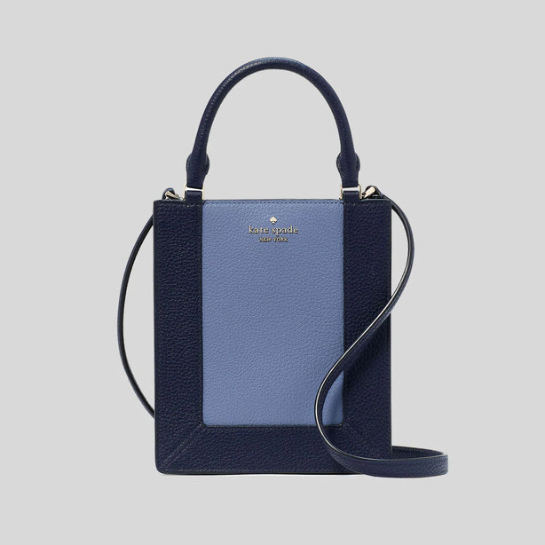 KATE SPADE Lena Colorblock Mini Tote Parisian Navy Multi RB-KI885