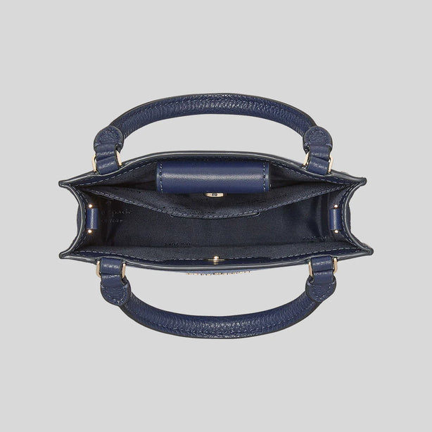 KATE SPADE Lena Colorblock Mini Tote Parisian Navy Multi RB-KI885