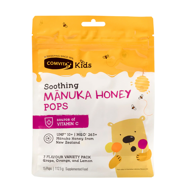 Comvita UMF™ 10+ Manuka Honey Soothing Pops 15 pops