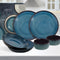 Soiree Candere 6 Piece Dining Set, Blue