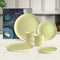 Soiree Lerrin 6 Piece Dining Set, Light Yellow