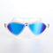 Zoggs Australia Adult Horizon Flex Titanium Lens White Swim Goggles Mask