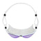 Zoggs Australia Adult Horizon Flex Titanium Lens White Swim Goggles Mask