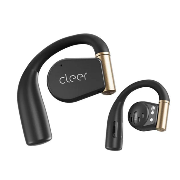 Cleer Arc 3 Sport Edition Pro Open Ear Wireless Earbuds - Black+Gold