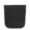 Lori Raffia Shoulder Bag - Black