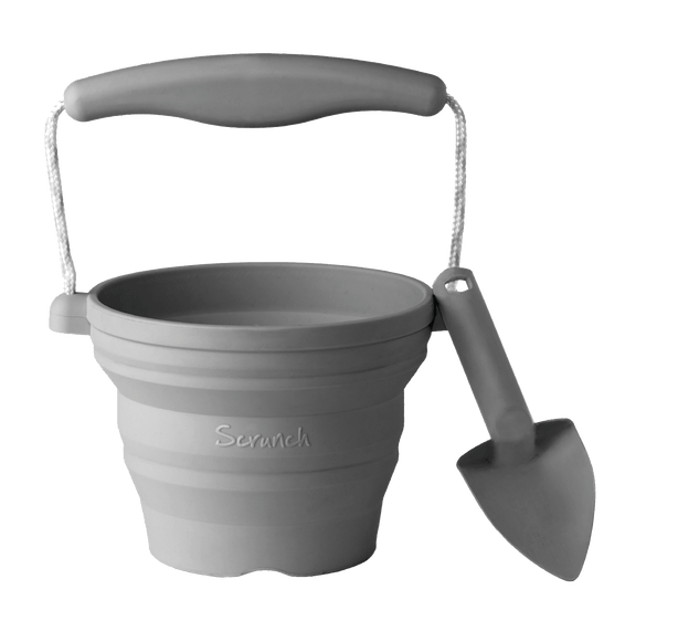 Scrunch Seedling Pot with Trowel