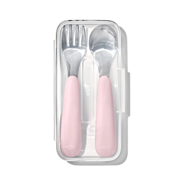 OXO Tot On-The-Go Fork And Spoon Set