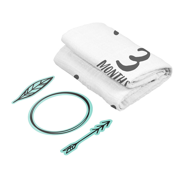 Pearhead Watch Me Grow Photo Blanket