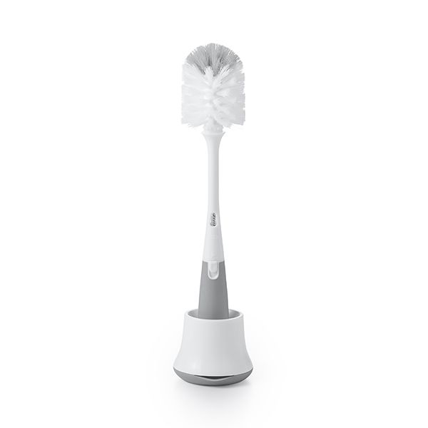 OXO Tot Bottle Brush with Detail Cleaner & Stand