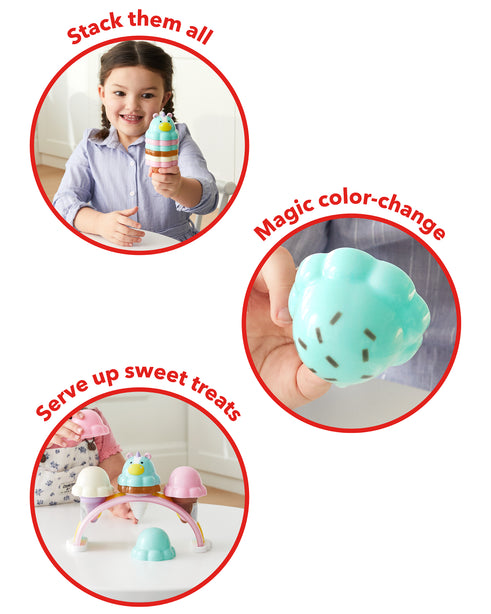 Skip Hop Zoo Unicorn Ice Cream Set
