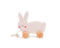 Bubble Wooden Rabbit Pull Along