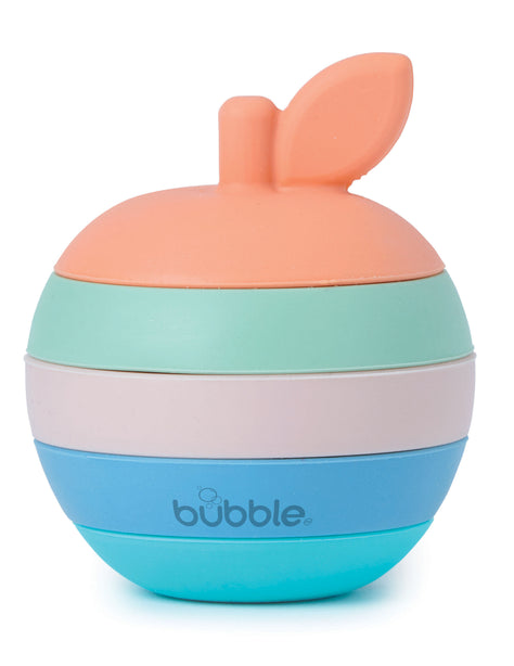 Bubble Silicone Stacking Apple Teether