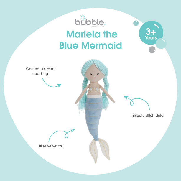 Bubble Mariela the Blue Mermaid