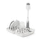 OXO Tot On the Go Drying Rack & Bottle Brush - Grey