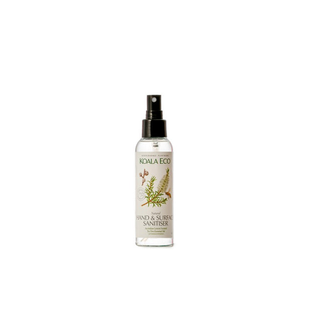 Koala Eco Natural Hand & Surface Spray Lemon Scented Tea Tree Essential Oil - 125ml