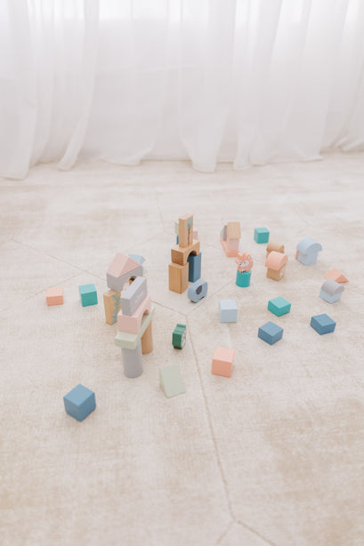 Bubble Wooden Activity Blocks