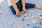 Bubble Wooden Activity Blocks
