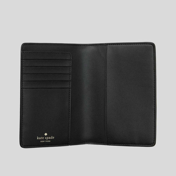 KATE SPADE Madison Passport Holder Black RB-KC577