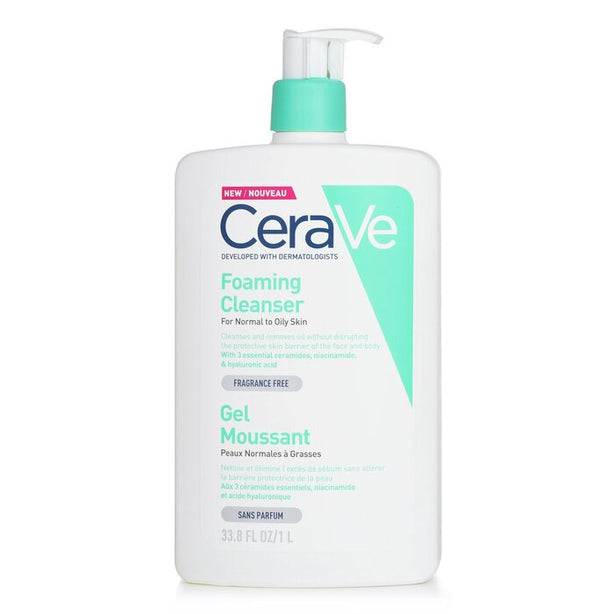Foaming Cleanser For Normal To Oily Skin (with Pump) - 1000ml/33.8oz