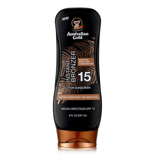 Lotion Sunscreen Spf 15 With Instant Bronzer(label Slightly Damaged) - 237ml/8oz