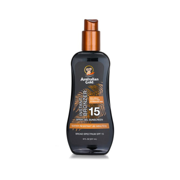 Spray Gel Sunscreen Spf 15 With Instant Bronzer - 237ml/8oz