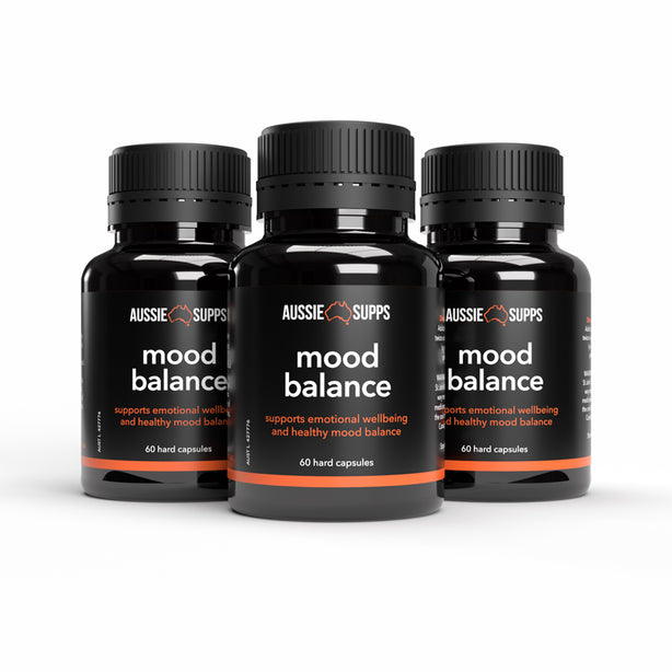 AussieSupps Mood Balance (60 Capsules) x 3