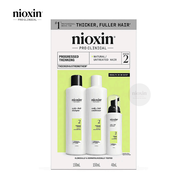 System Kit 2 (150ml Shampoo+150ml Conditioner+40ml Treatment)