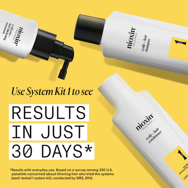 System Kit 1 (150ml Shampoo+150ml Conditioner+50ml Treatment)