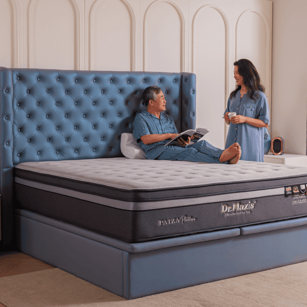 Dr.Maxis Paiza Platinum 14 Inch Pocketed Spring Mattress