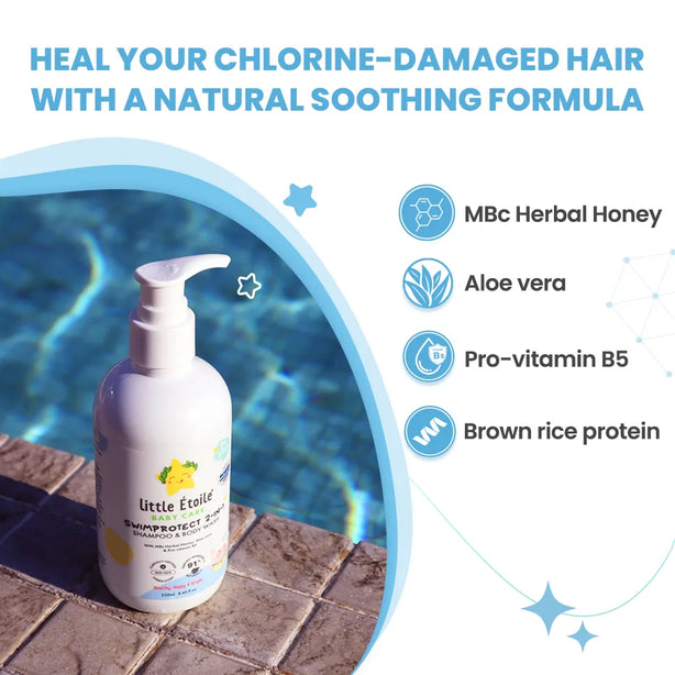 Little Etoile SwimProtect 2-in-1 Shampoo & Body Wash (2+ Years)