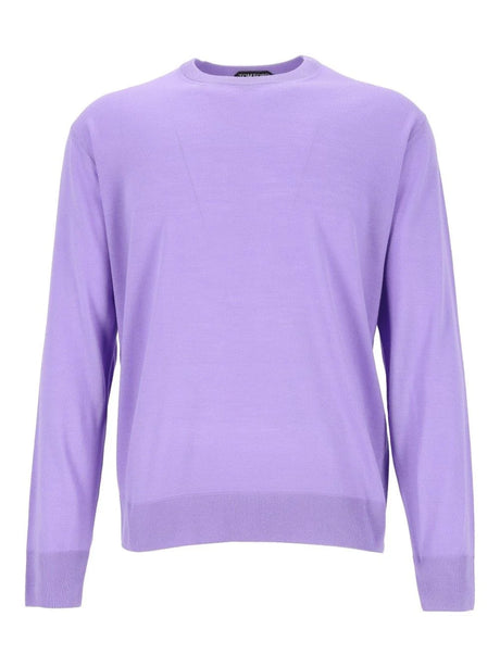 Tom Ford Ultrafine Wool Sweater - Viola