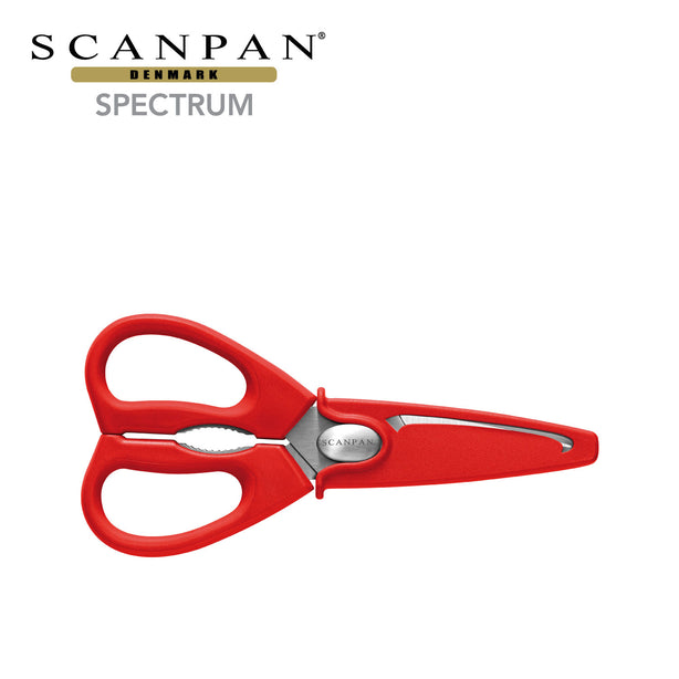 Scanpan Spectrum Soft Touch Kitchen Shears (Red)