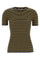 Embroidered Stretch Cotton T Shirt