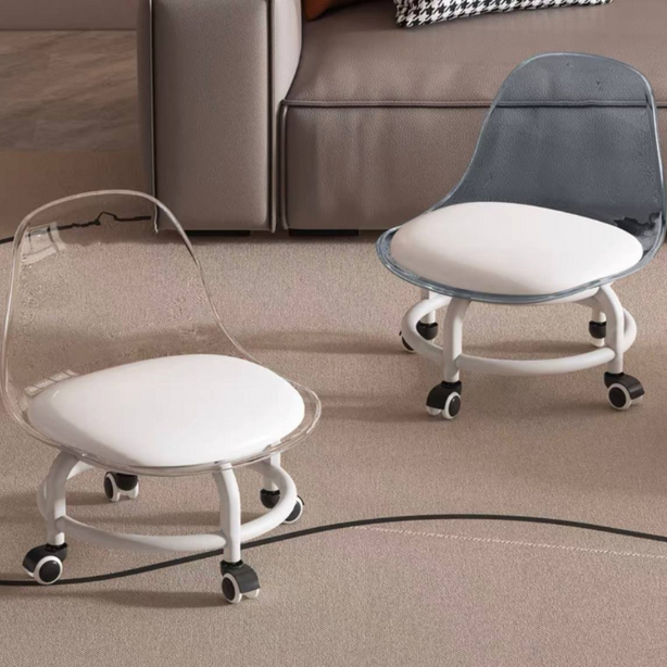 Mini stool with wheels