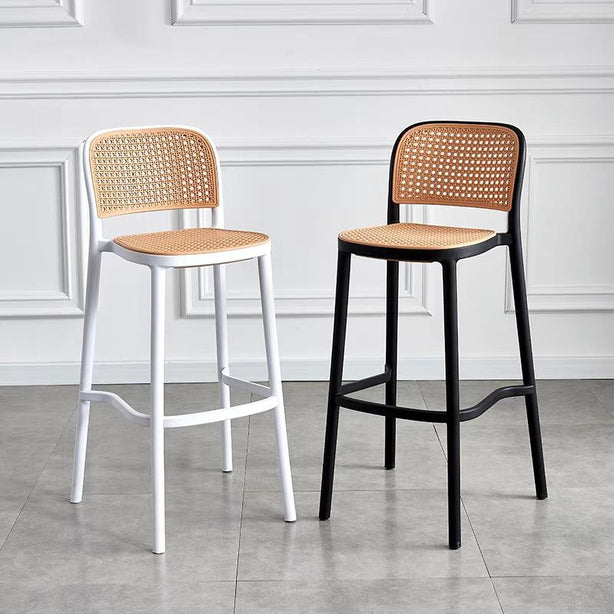 bar stool / high chair / rattan design