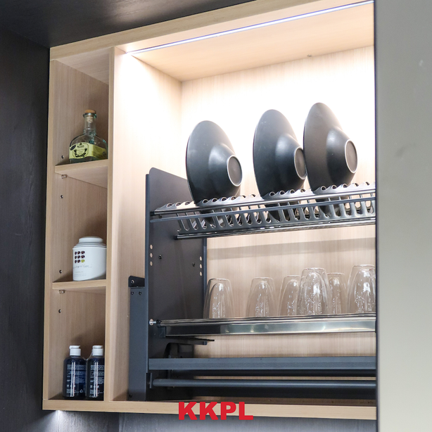 KKPL Smart Automated Descending Stainless Steel Dish Rack