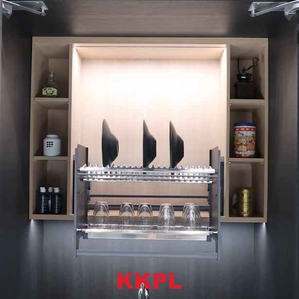 KKPL Smart Automated Descending Stainless Steel Dish Rack